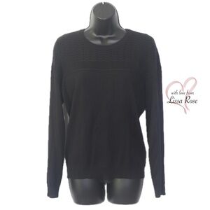 Pointelle Topped Crew (Ann Taylor)